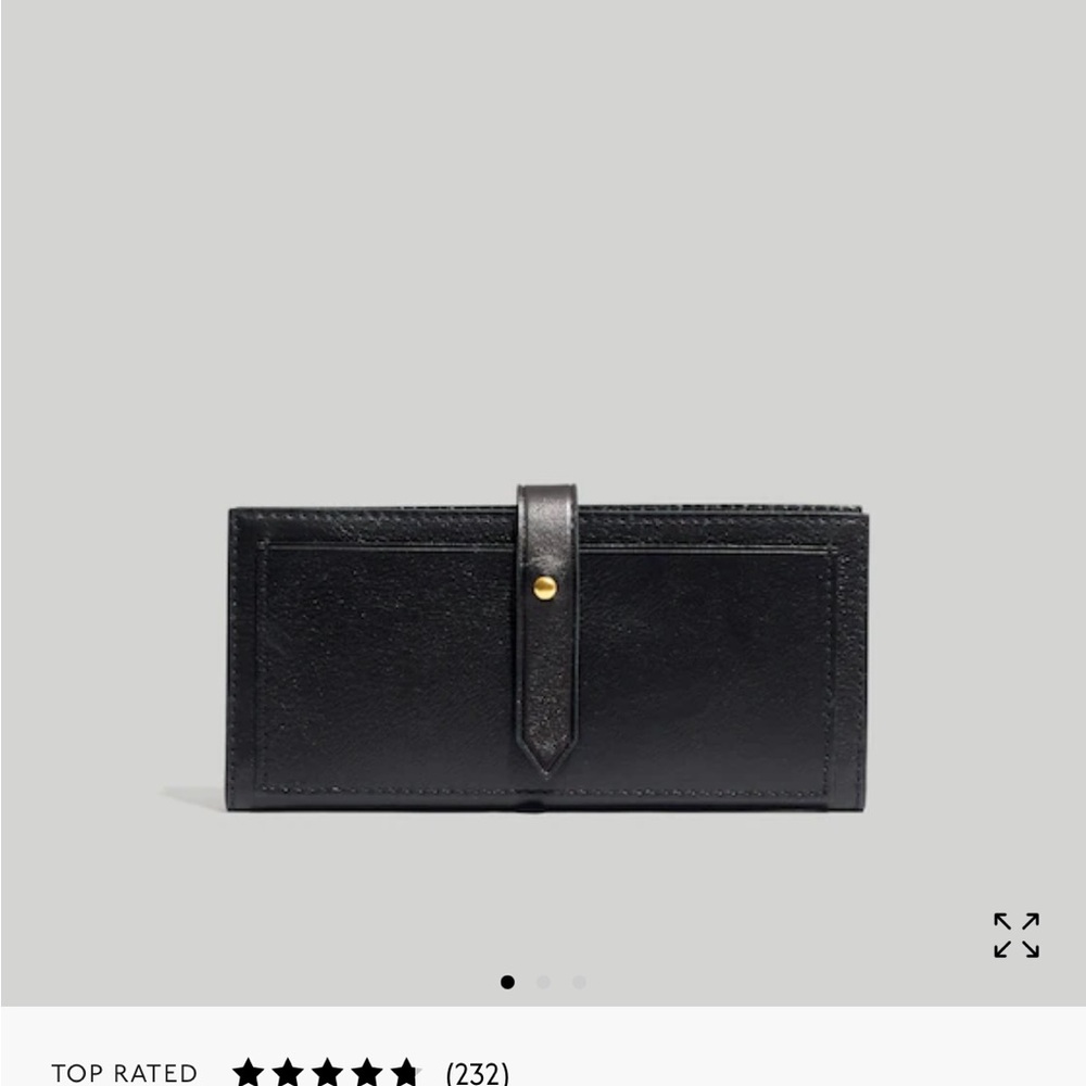 Madewell Leather Post Wallet